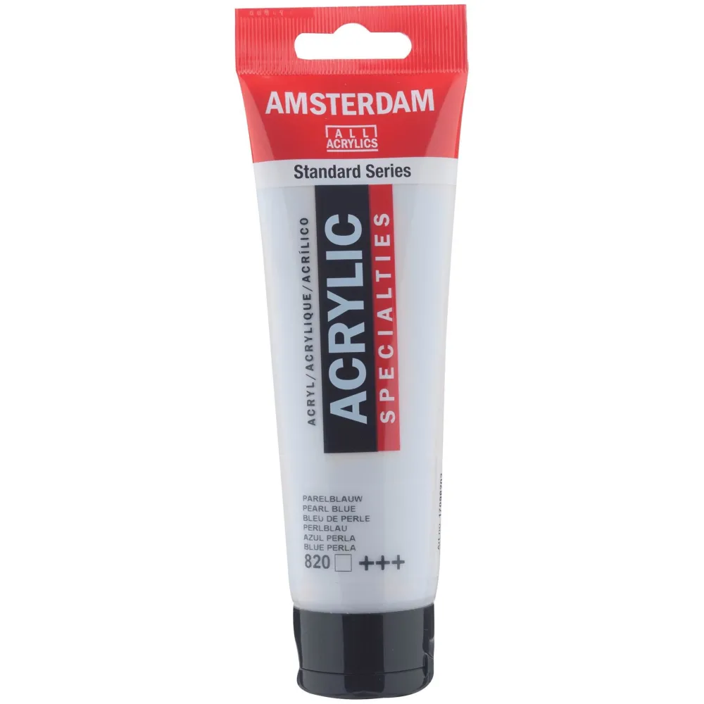 Amsterdam Farba akrylowa - - Pearl Blue, 120 ml