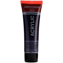 Amsterdam Farba akrylowa - - Permanent Blue Violet, 20 ml