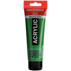 Amsterdam Farba akrylowa - - Permanent Green Light, 120 ml > Farby Akrylowe
