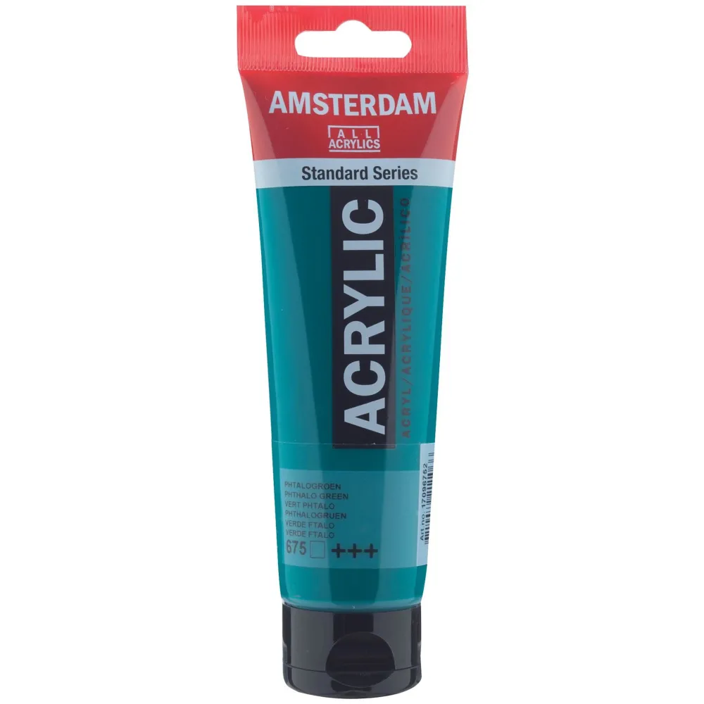 Amsterdam Farba akrylowa - - Phthalo Green, 120 ml > Farby Akrylowe