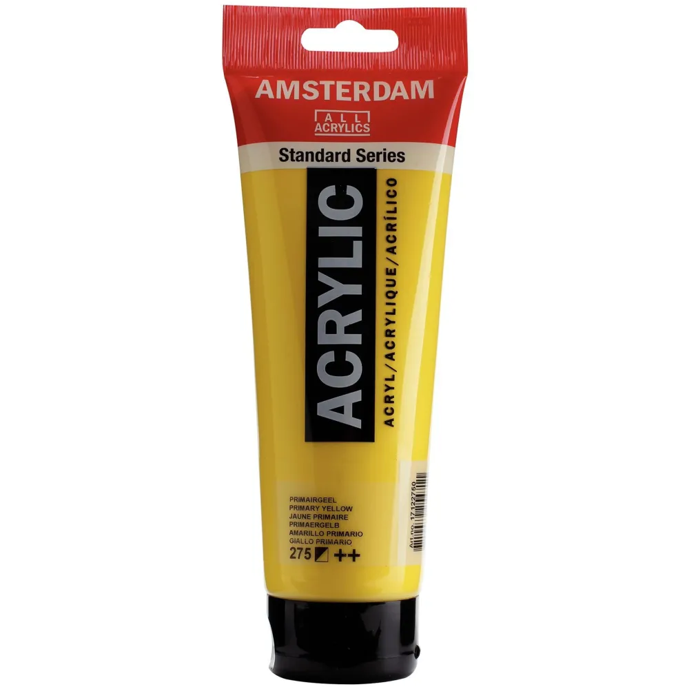 Amsterdam Farba akrylowa - - 275, Primary Yellow, 250 ml