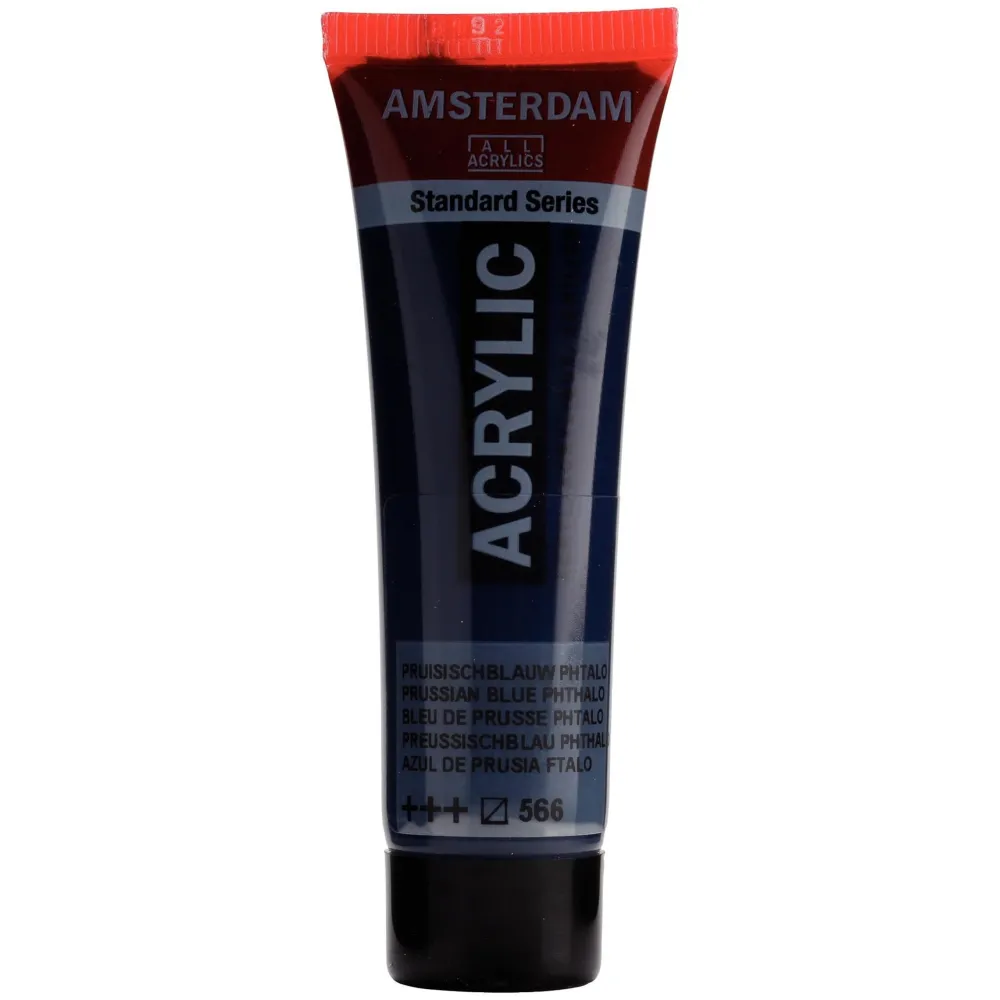 Amsterdam Farba akrylowa - - Prussian Blue Phthalo, 20 ml > Farby Akrylowe