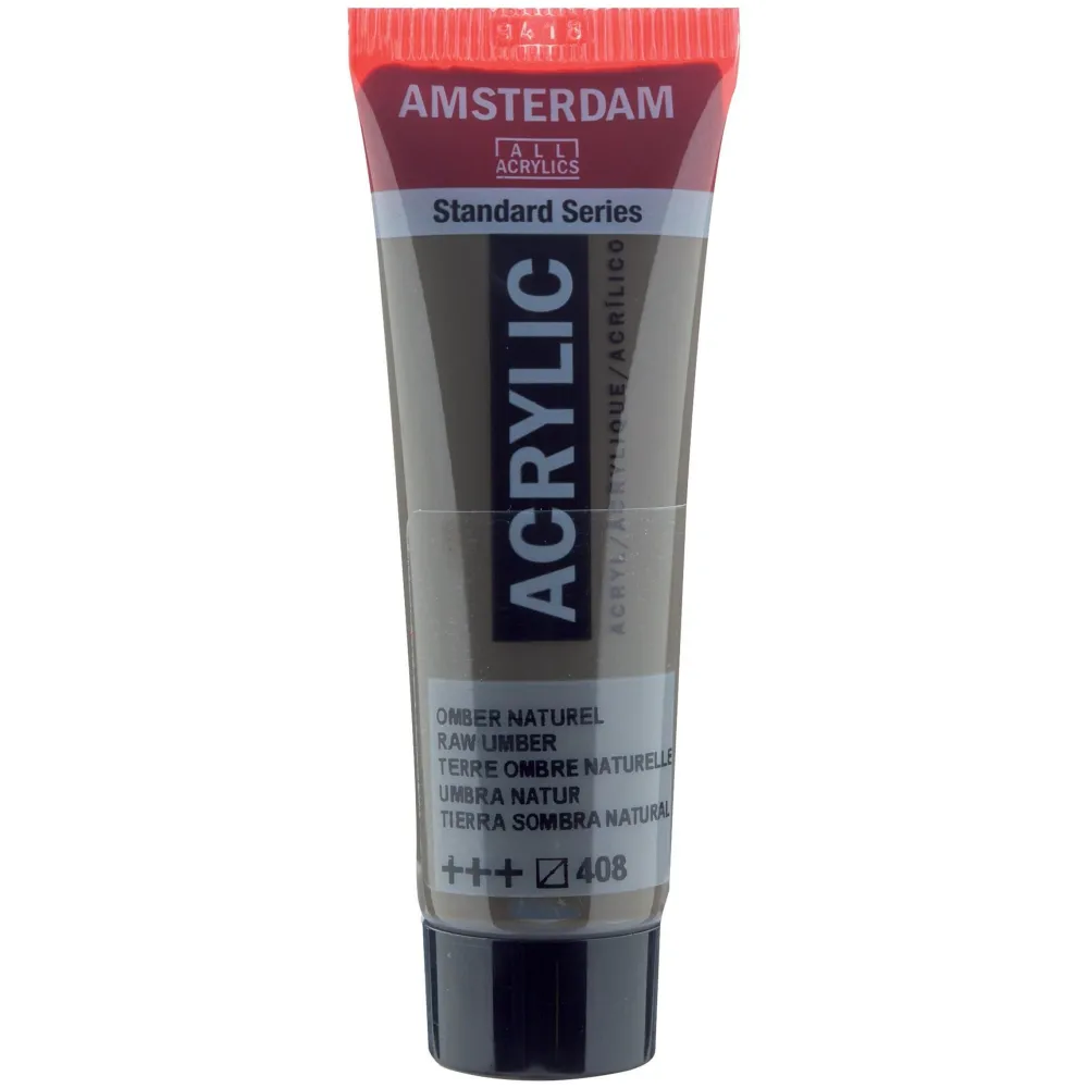 Amsterdam Farba akrylowa - - Raw Umber, 20 ml
