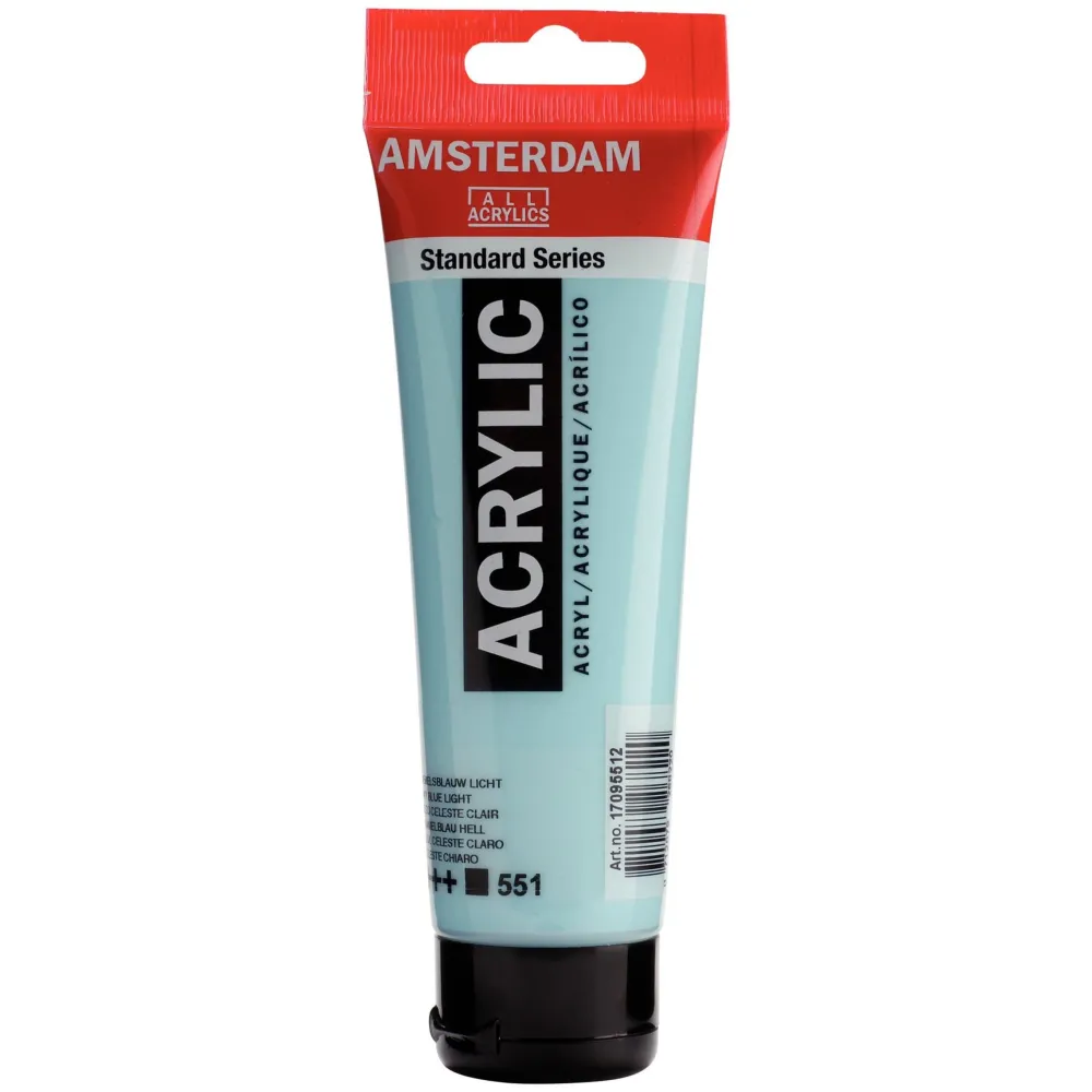 Amsterdam Farba akrylowa - - Sky Blue Light, 120 ml