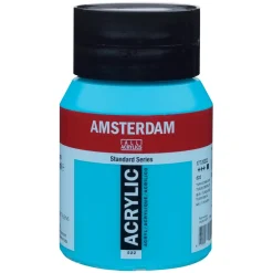 Amsterdam Farba akrylowa - - 522, Turquoise Blue, 500 ml > Farby Akrylowe