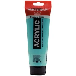 Amsterdam Farba akrylowa - - 661, Turquoise Green, 250 ml