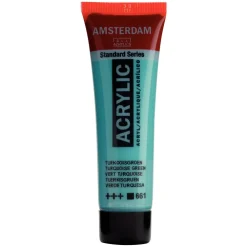 Amsterdam Farba akrylowa - - Turquoise Green, 20 ml > Farby Akrylowe