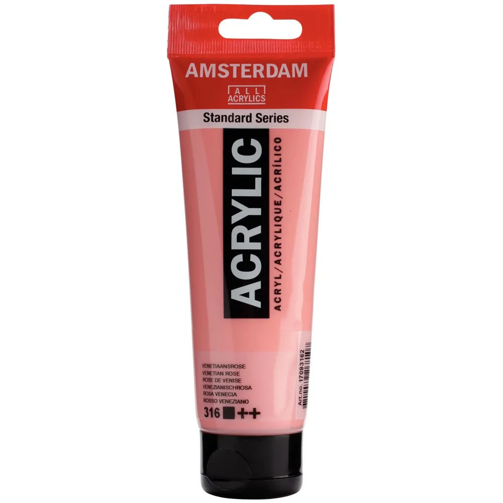 Amsterdam Farba akrylowa - - Venetian Rose, 120 ml