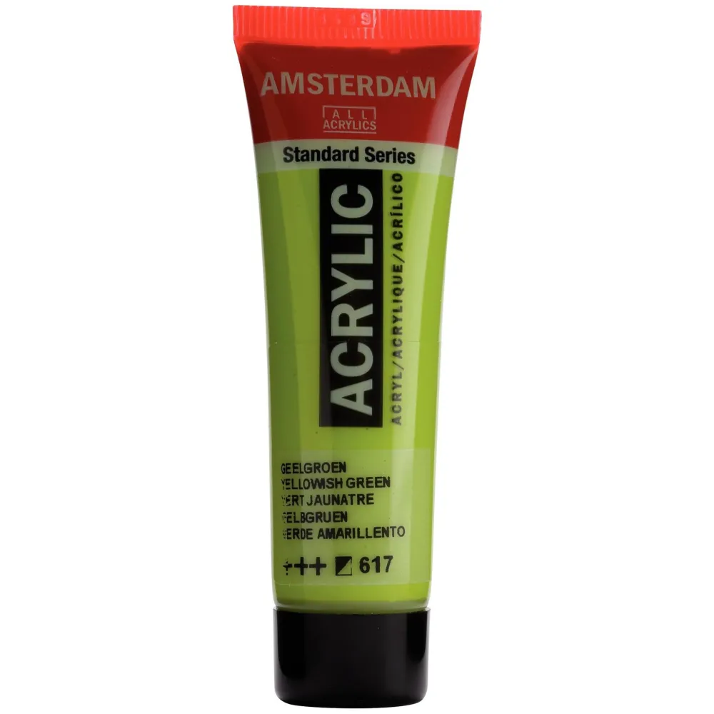 Amsterdam Farba akrylowa - - Yellowish Green, 20 ml > Farby Akrylowe