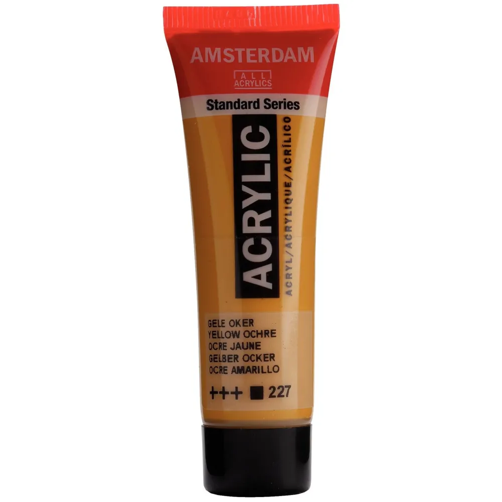 Amsterdam Farba akrylowa - - Yellow Ochre, 20 ml
