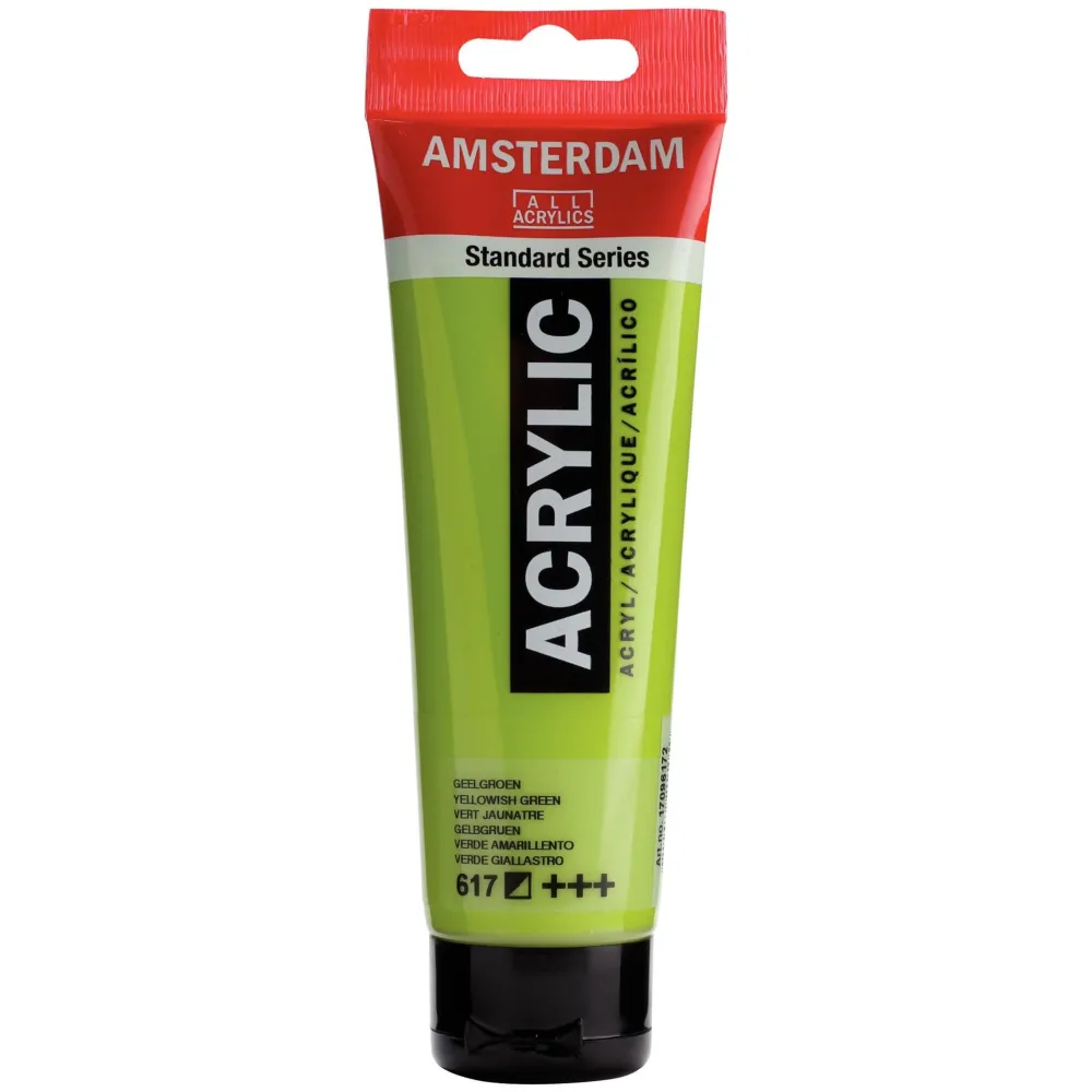 Amsterdam Farba akrylowa - - Yellowish Green, 120 ml