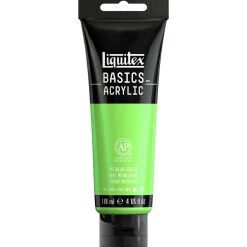 Liquitex Farba akrylowa Basics Acrylic - - 346, Metallic Green, 118 ml