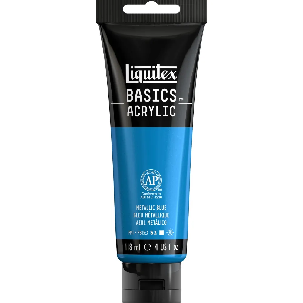 Liquitex Farba akrylowa Basics Acrylic - - 340, Metallic Purple, 118 ml > Farby Akrylowe