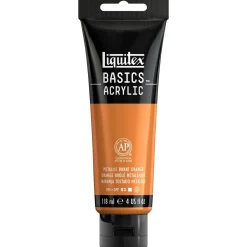 Liquitex Farba akrylowa Basics Acrylic - - 343, Metallic Yellow Gold, 118 ml > Farby Akrylowe