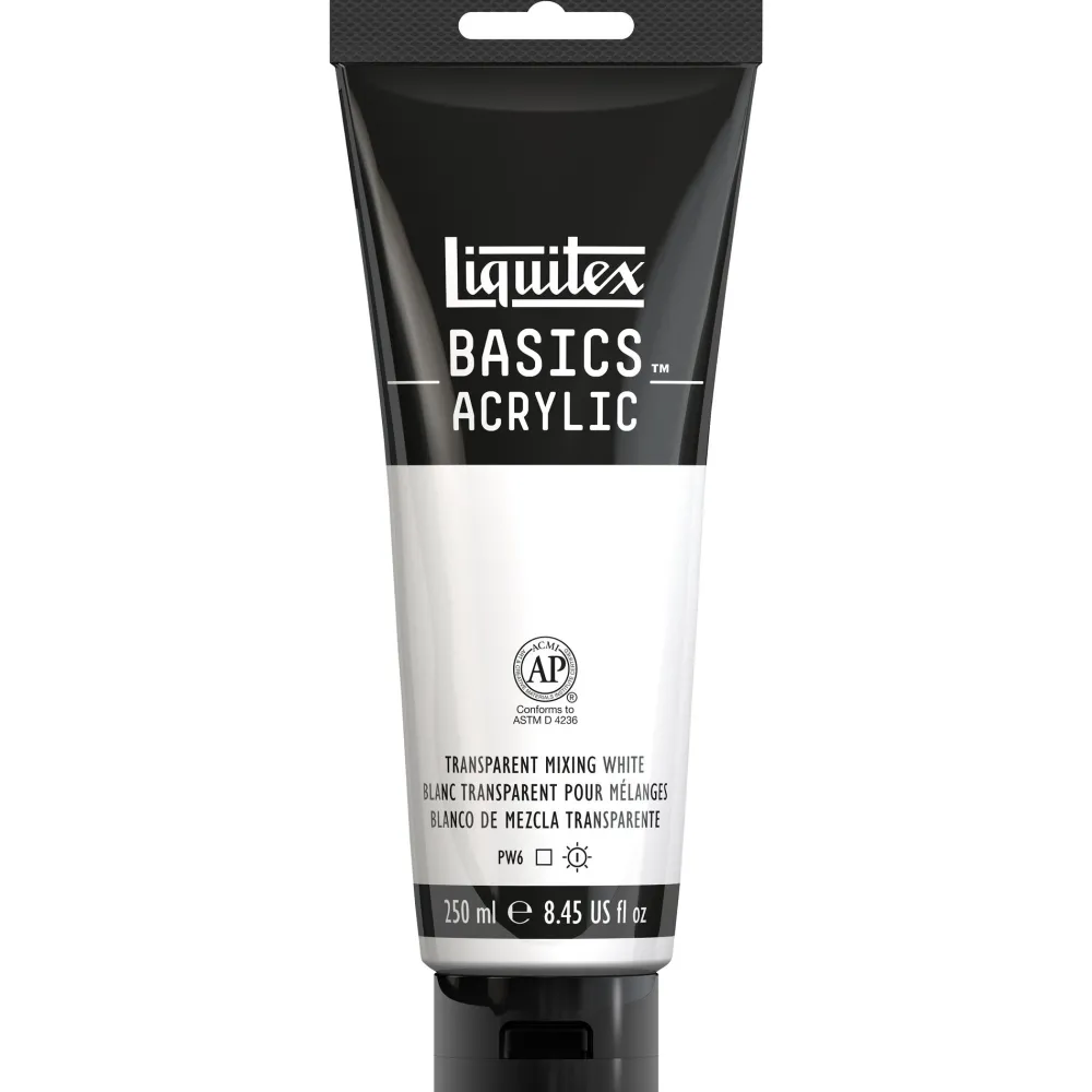Liquitex Farba akrylowa Basics Acrylic - - Silver, 250 ml > Farby Akrylowe
