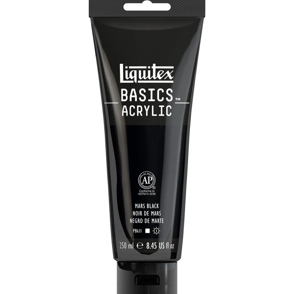 Liquitex Farba akrylowa Basics Acrylic - - Mars Black, 250 ml