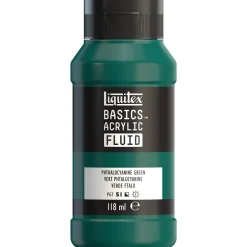 Liquitex Farba akrylowa Basics Acrylic Fluid - - 224, Hooker's Green Permanent, 118 ml ><noscript><img width=