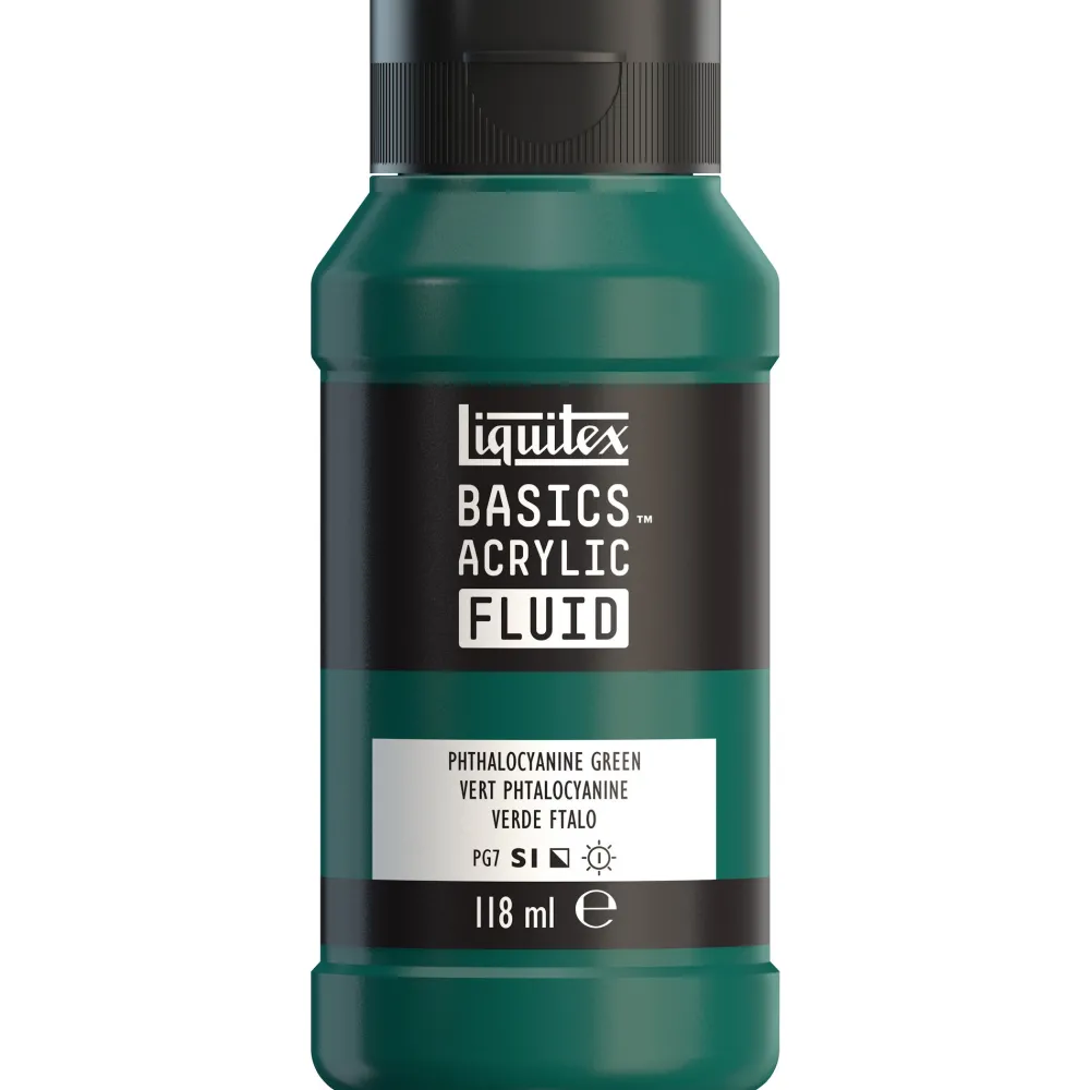 Liquitex Farba akrylowa Basics Acrylic Fluid - - 224, Hooker's Green Permanent, 118 ml > Farby Akrylowe