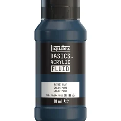 Liquitex Farba akrylowa Basics Acrylic Fluid - - 244, Ivory Black, 118 ml ><noscript><img width=
