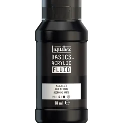 Liquitex Farba akrylowa Basics Acrylic Fluid - - 276, Mars Black, 118 ml