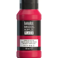 Liquitex Farba akrylowa Basics Acrylic Fluid - - 311, Cadmium Red Deep Hue, 118 ml > Farby Akrylowe