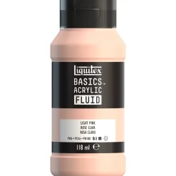 Liquitex Farba akrylowa Basics Acrylic Fluid - - 810, Light Pink, 118 ml ><noscript><img width=