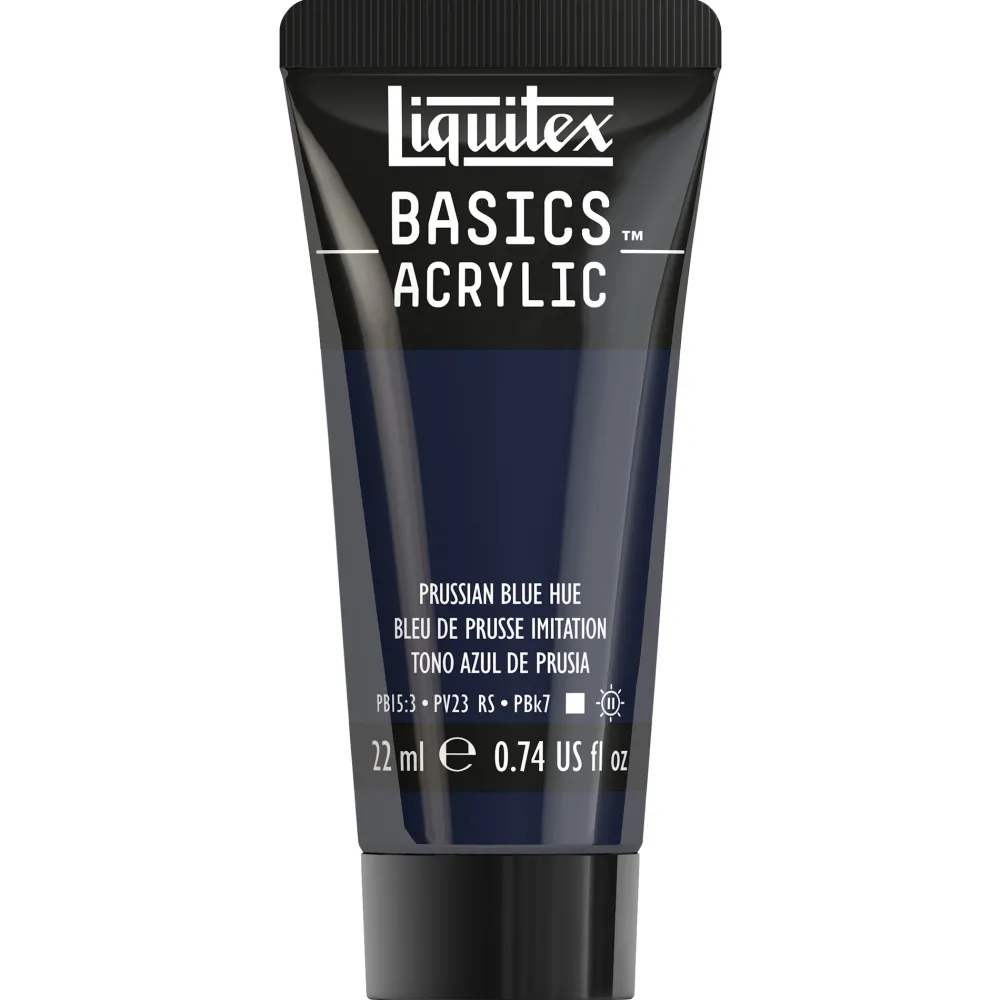 Liquitex Farba akrylowa Basics Acrylic - - 320, Prussian Blue Hue, 22 ml