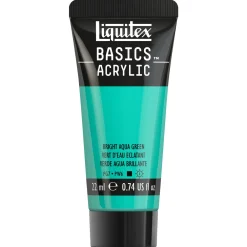 Liquitex Farba akrylowa Basics Acrylic - - 660, Bright Aqua Green, 22 ml ><noscript><img width=