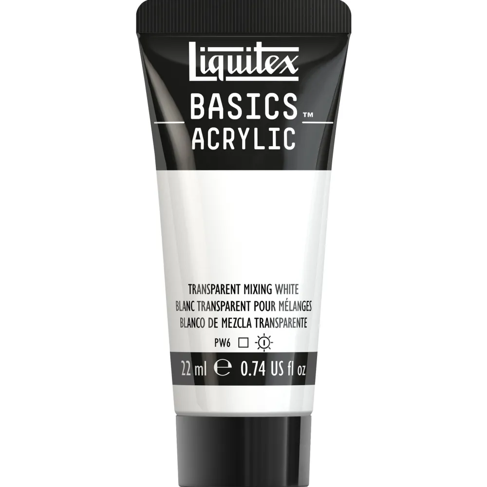 Liquitex Farba akrylowa Basics Acrylic - - 430, Transparent Mixing White, 22 ml