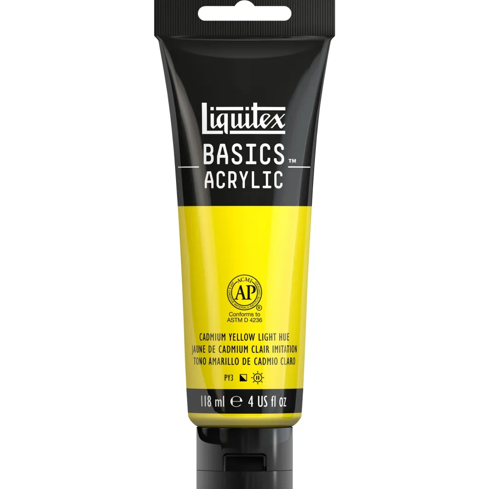 Liquitex Farba akrylowa Basics Acrylic - - 159, Cadmium Yellow Light Hue, 118 ml