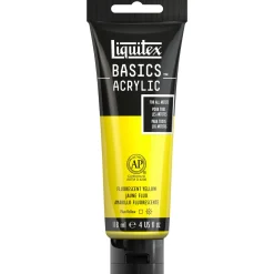 Liquitex Farba akrylowa Basics Acrylic - - 981, Fluorescent Yellow, 118 ml