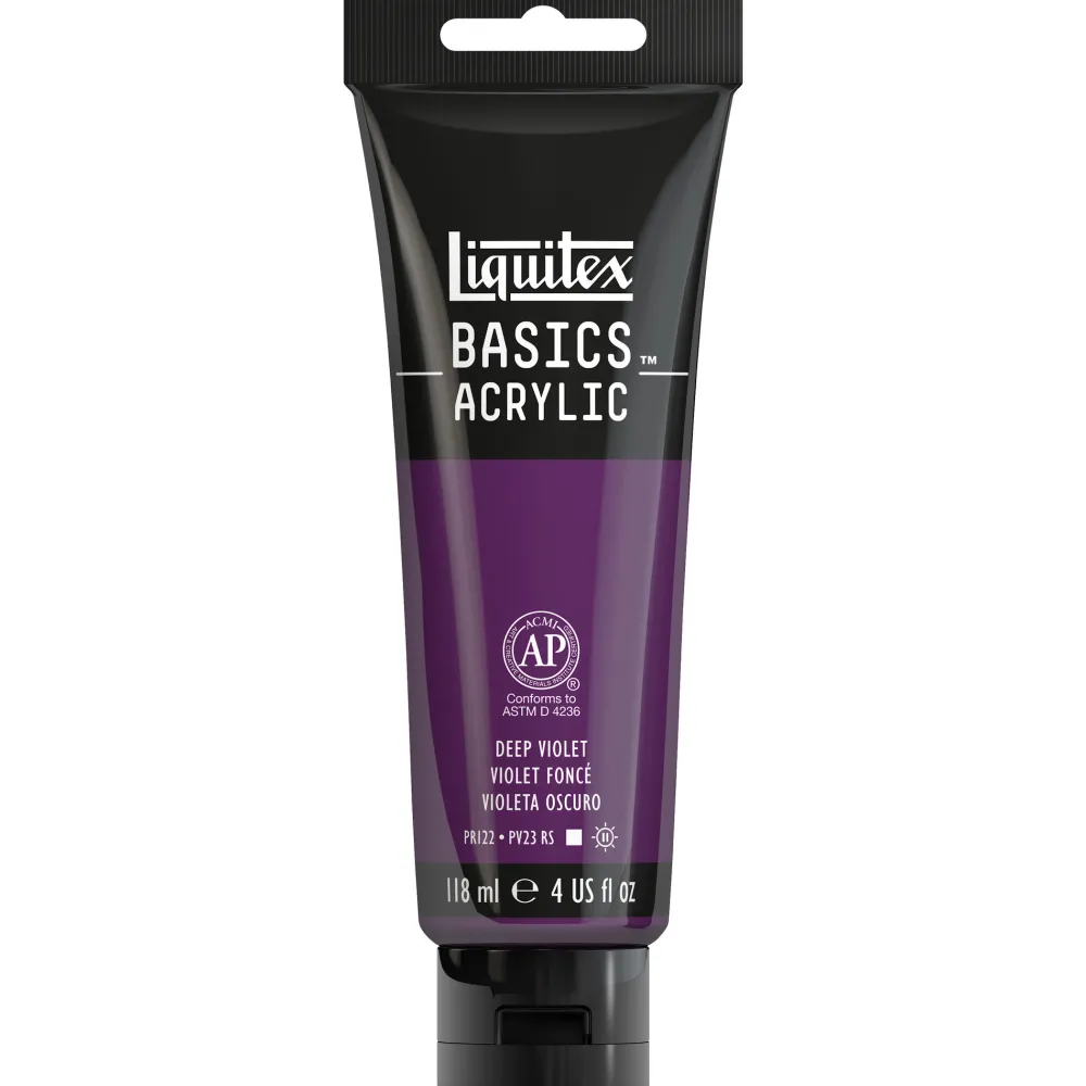 Liquitex Farba akrylowa Basics Acrylic - - 115, Deep Violet, 118 ml