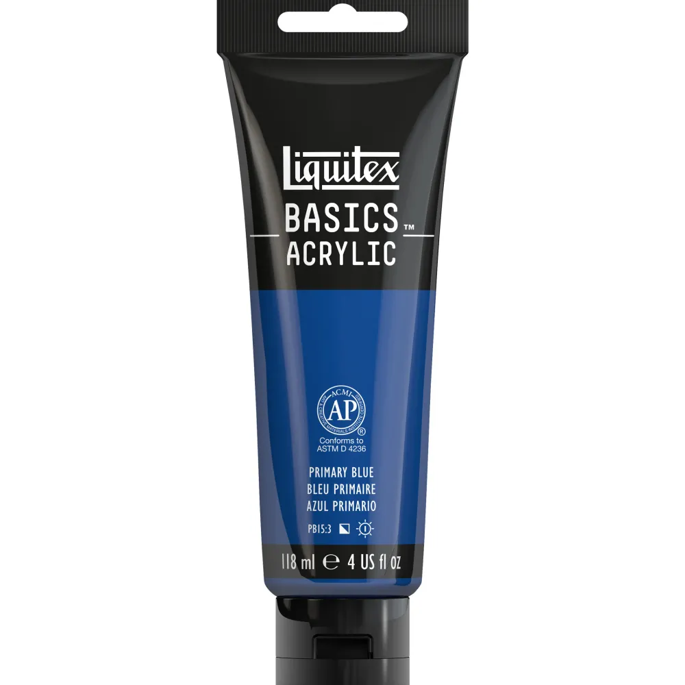 Liquitex Farba akrylowa Basics Acrylic - - 420, Primary Blue, 118 ml