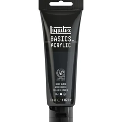 Liquitex Farba akrylowa Basics Acrylic - - 244, Ivory Black, 118 ml