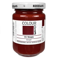 Renesans Farba akrylowa Colours - - 12, bordeaux, 125 ml > Farby Akrylowe