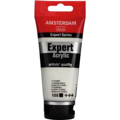 Amsterdam Farba akrylowa Expert - - 105, Titanium White, 75 ml
