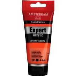 Amsterdam Farba akrylowa Expert - - 211, Cadmium Orange, 75 ml