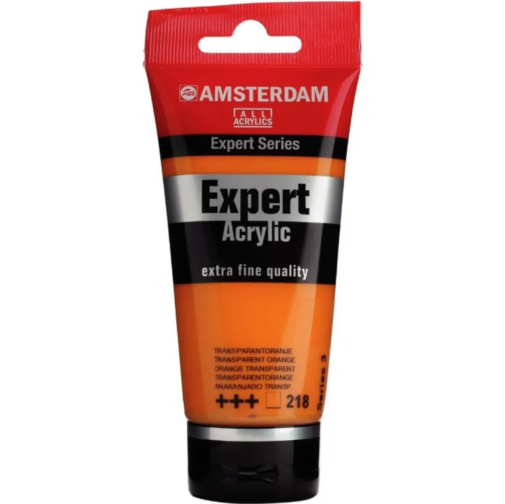 Amsterdam Farba akrylowa Expert - - 218, Transparent Orange, 75 ml