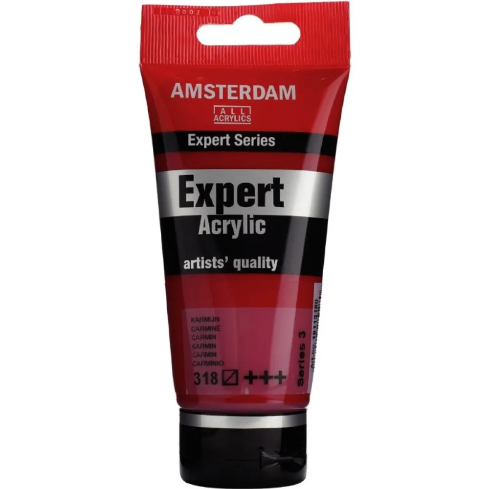 Amsterdam Farba akrylowa Expert - - 318, Carmine, 75 ml