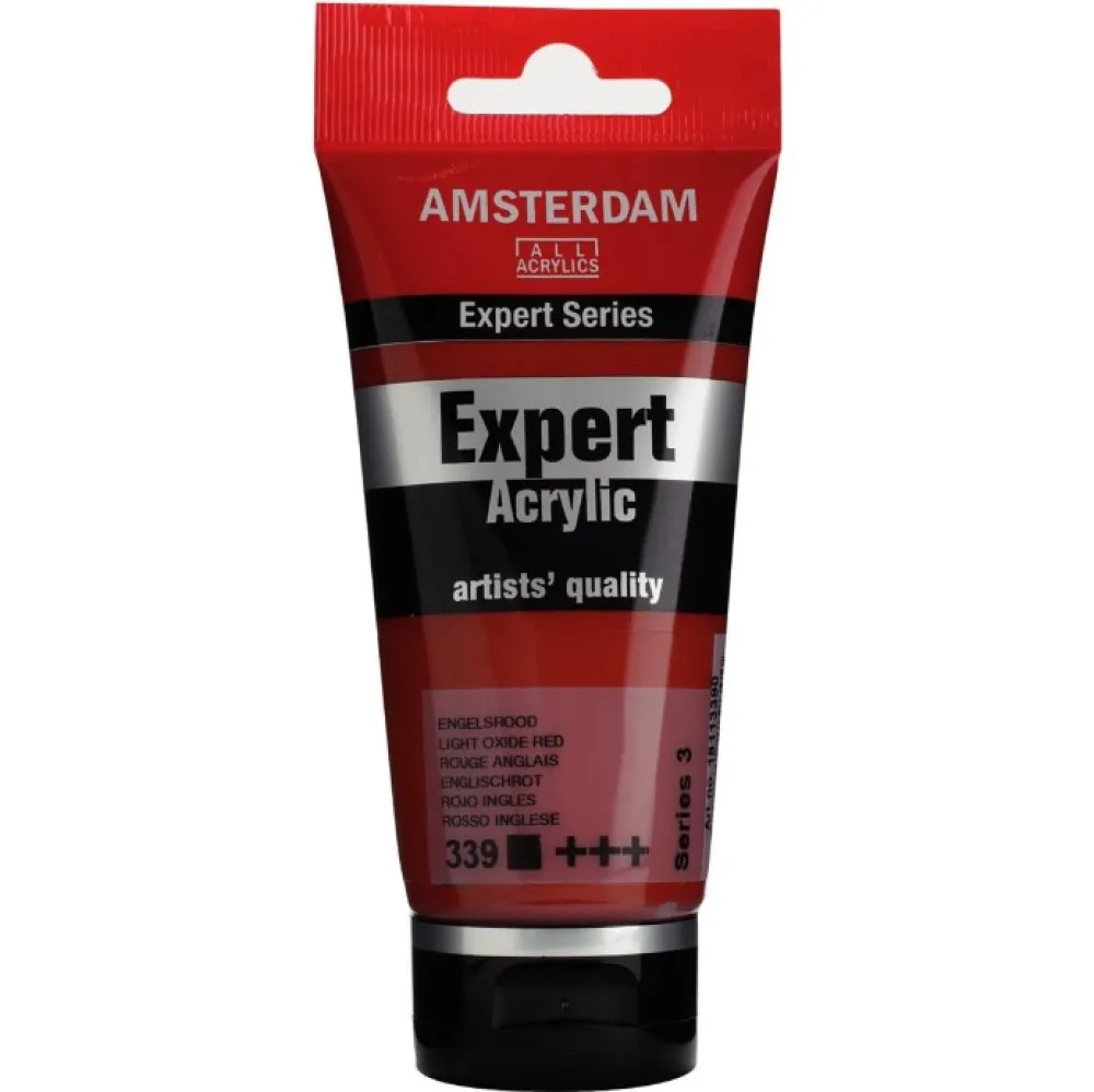 Amsterdam Farba akrylowa Expert - - 339, Light Oxide Red, 75 ml