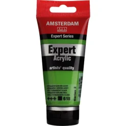 Amsterdam Farba akrylowa Expert - - 618, Permanent Green Light, 75 ml