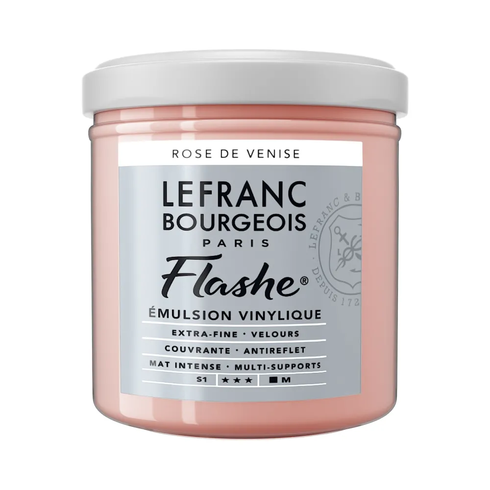 Lefranc & Bourgeois Farba akrylowa Flashe - - Venetian Pink, 125 ml