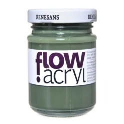 Renesans Farba akrylowa Flow Acryl - - 18, verdaccio green, 125 ml > Farby Akrylowe