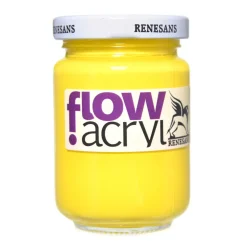 Renesans Farba akrylowa Flow Acryl - - 04, yellow lemon, 125 ml > Farby Akrylowe