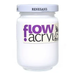 Renesans Farba akrylowa Flow Acryl - - 01, titanium white, 125 ml