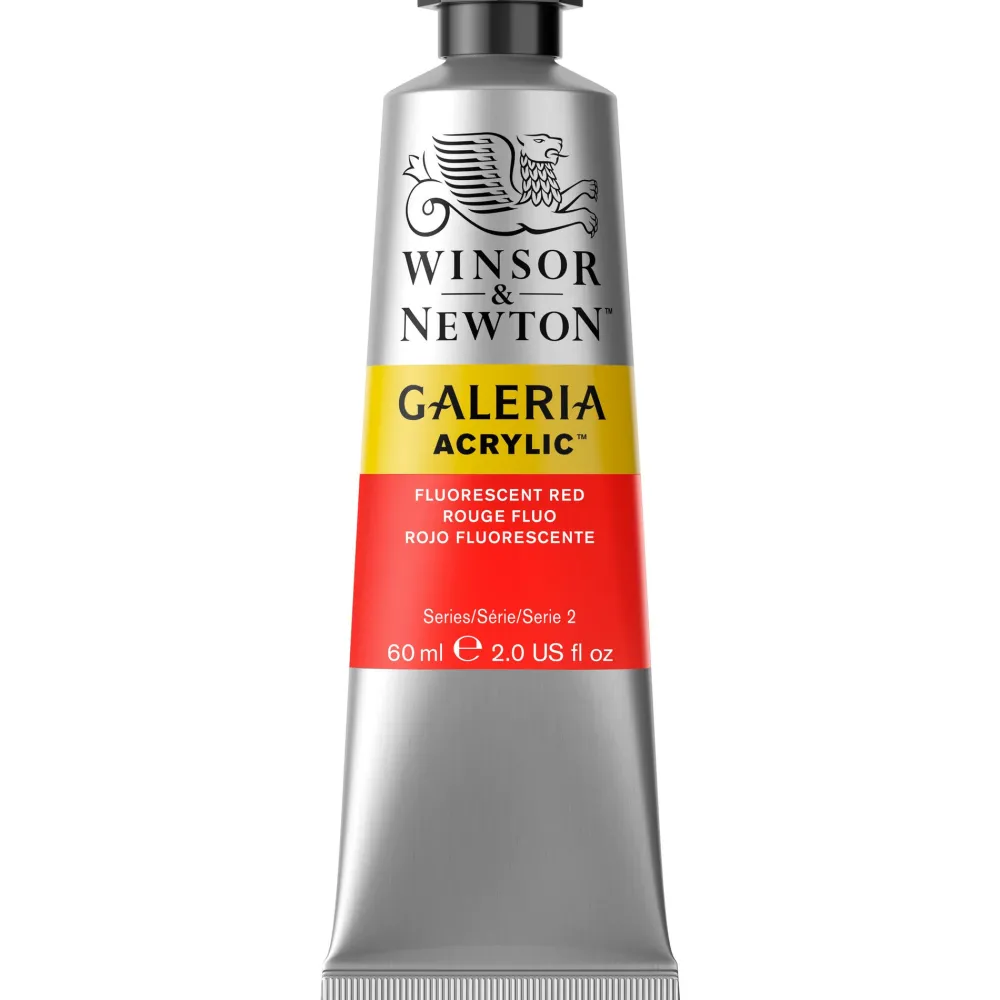 Winsor & Newton Farba akrylowa Galeria - - Fluo Green 60 ml > Farby Akrylowe