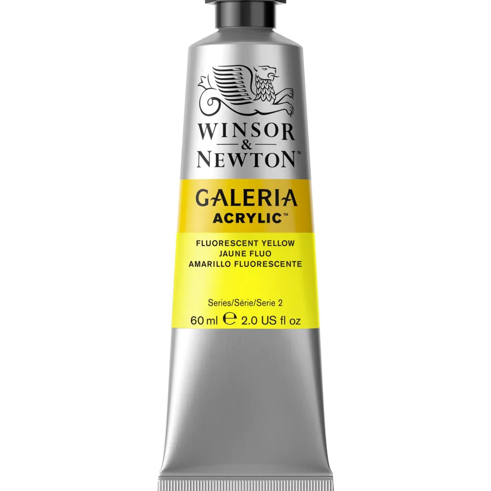 Winsor & Newton Farba akrylowa Galeria - - Fluo Yellow 60 ml