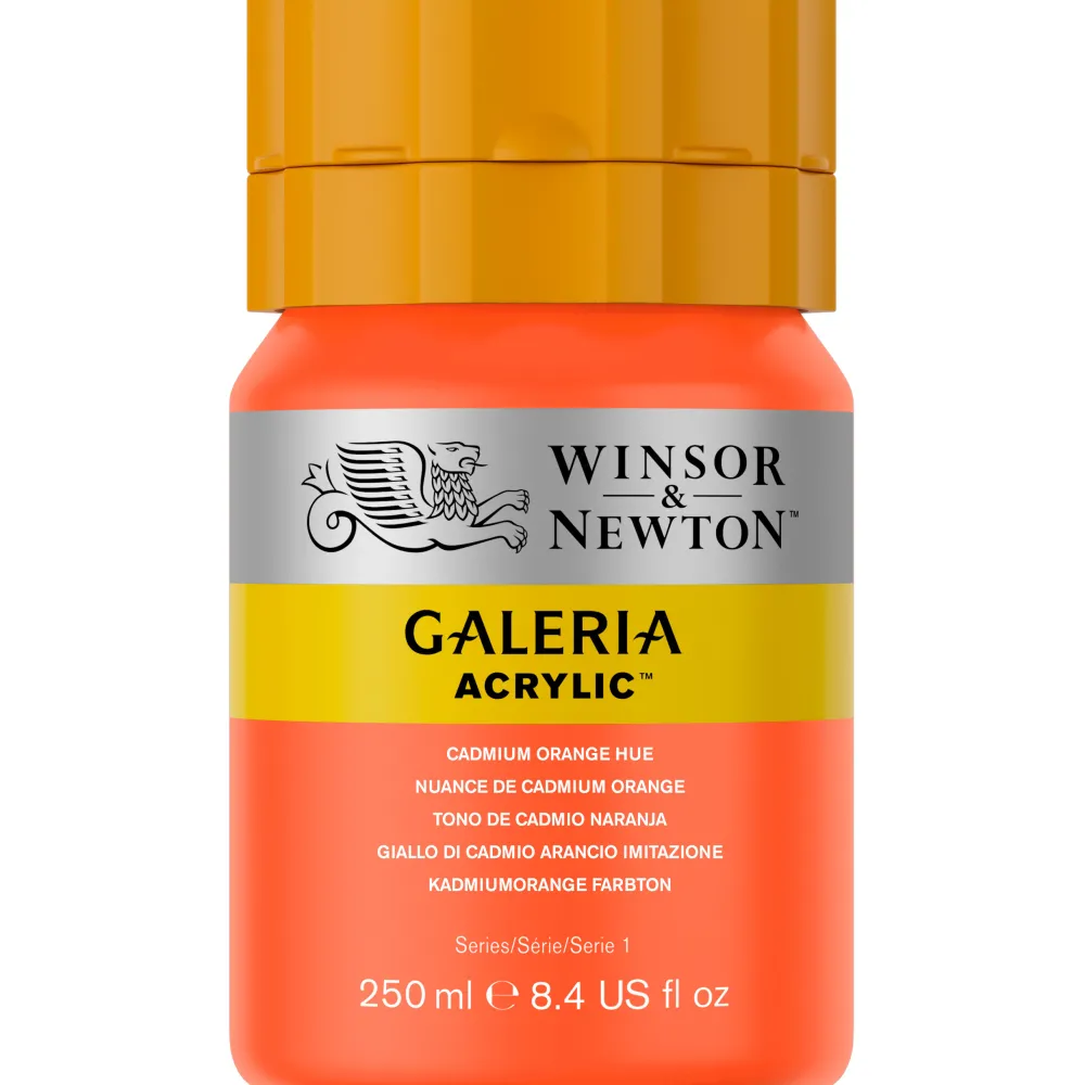 Winsor & Newton Farba akrylowa Galeria - - 090, Cadmium Orange Hue, 250 ml