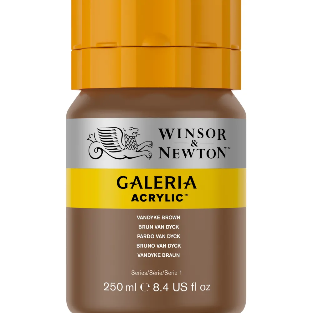 Winsor & Newton Farba akrylowa Galeria - - 676, Vandyke Brown, 250 ml