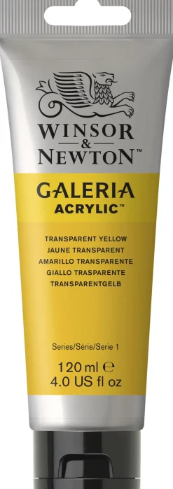 Winsor & Newton Farba akrylowa Galeria - - Transparent Yellow, 120 ml > Farby Akrylowe